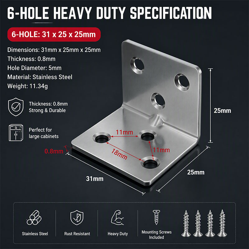 Cabinet Hinge Overlay - Cerniera a vite con fissaggio ad
