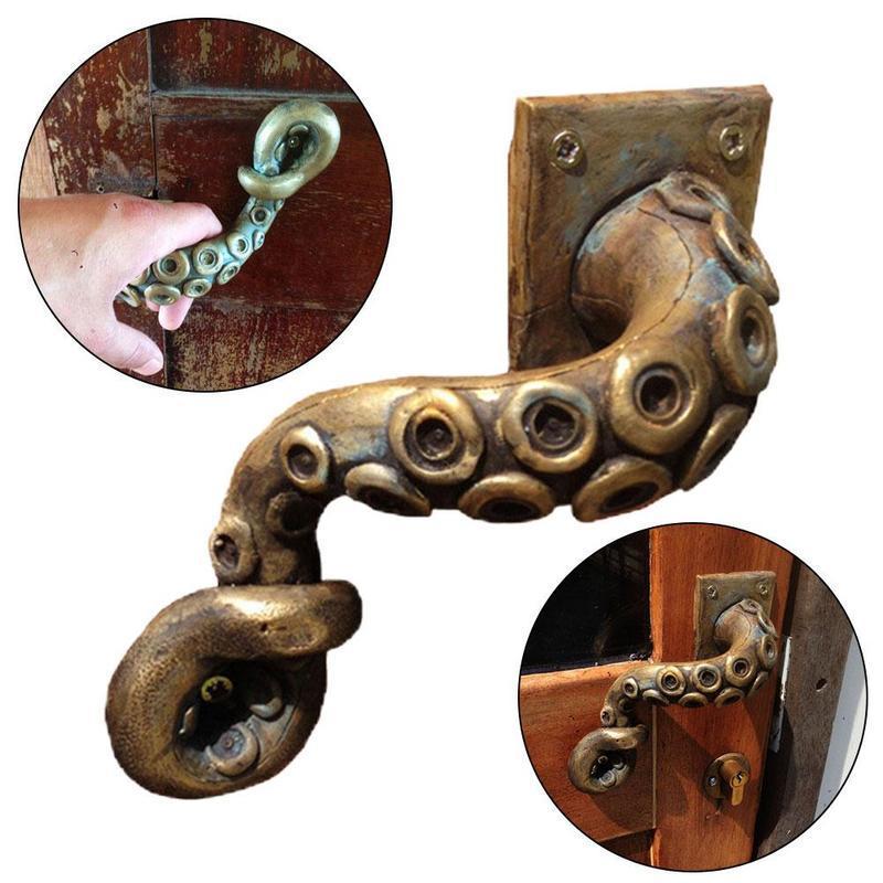 Furniture Hardware Jig - Pomello per porta Vintage Octopus gancio