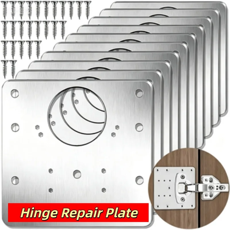 Cabinet Hinge Overlay - Piastra di riparazione per cerniere, piastra