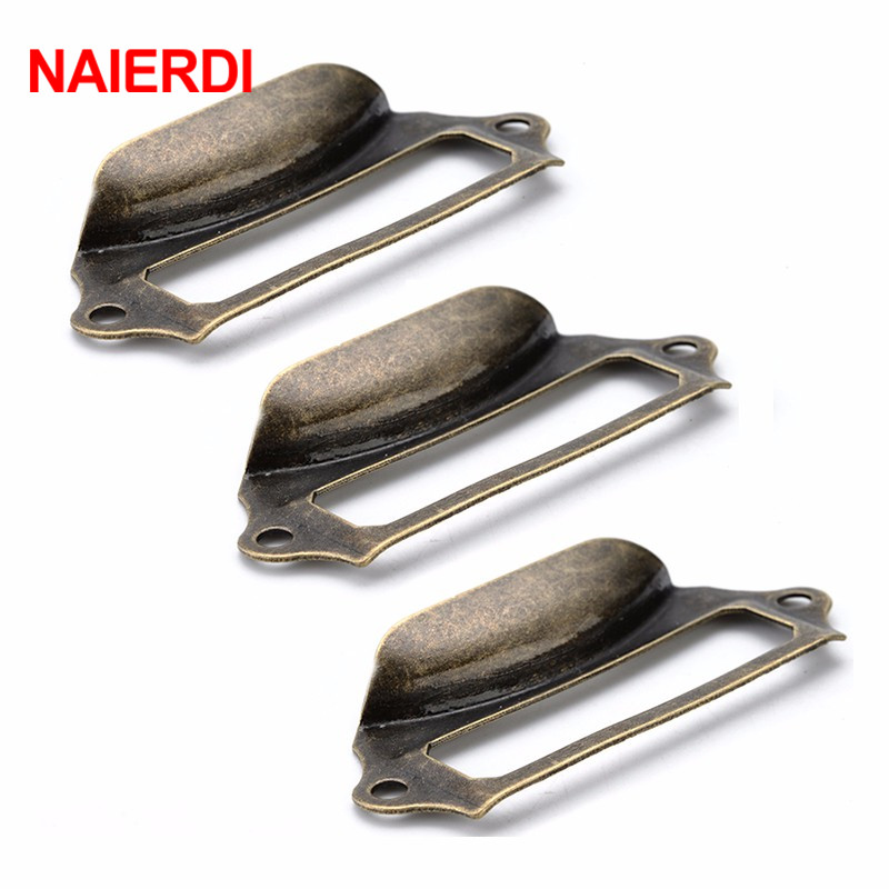 Furniture Hardware Names - NAIERDI 5 pezzi In Ottone Antico