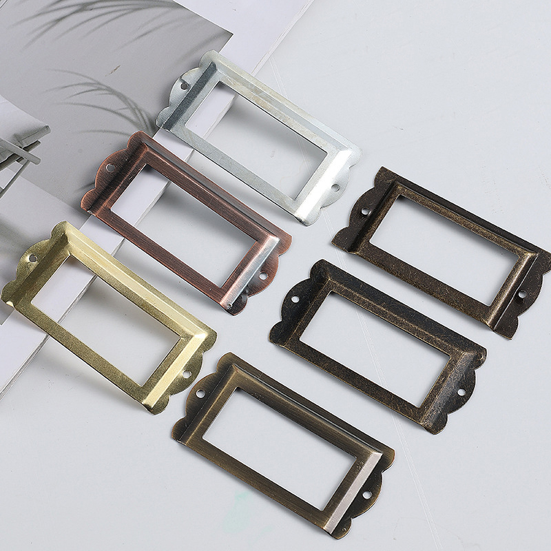 Porta etichette Vintage antica - Furniture Hardware Names recensione e prezzo