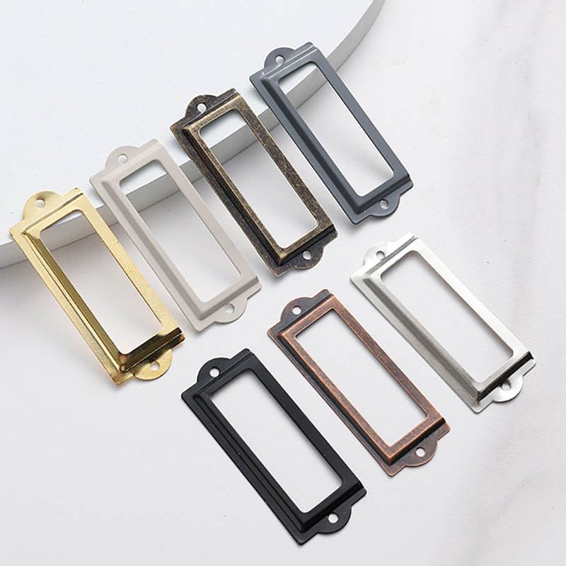 Porta etichette Vintage antica - Furniture Hardware Names recensione e prezzo