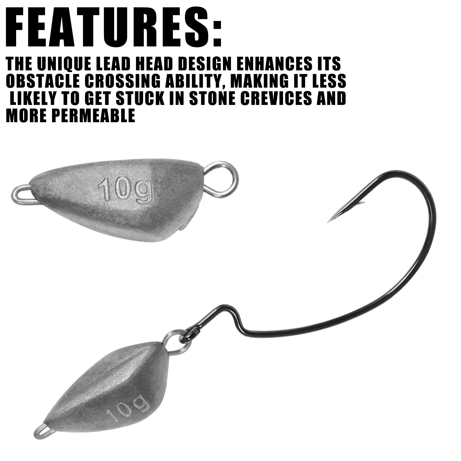Peso da pesca con testa jig da - Furniture Hardware Jig recensione e prezzo