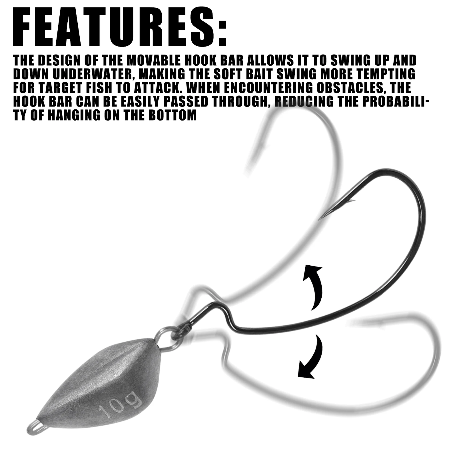 Peso da pesca con testa jig da - Furniture Hardware Jig recensione e prezzo