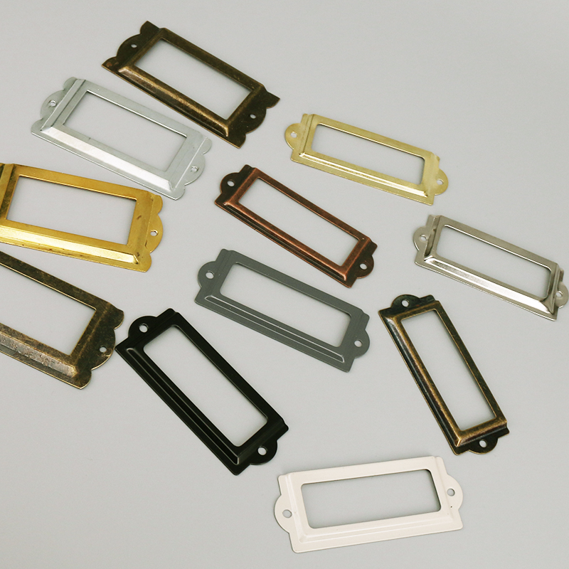 4 pezzi etichetta in ferro ant - Furniture Hardware Names recensione e prezzo