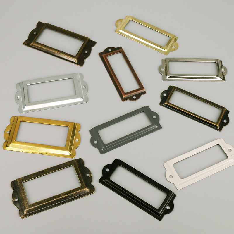 4 pezzi etichetta in ferro ant - Furniture Hardware Names recensione e prezzo