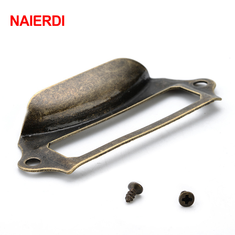 NAIERDI 5 pezzi In Ottone Anti - Furniture Hardware Names recensione e prezzo